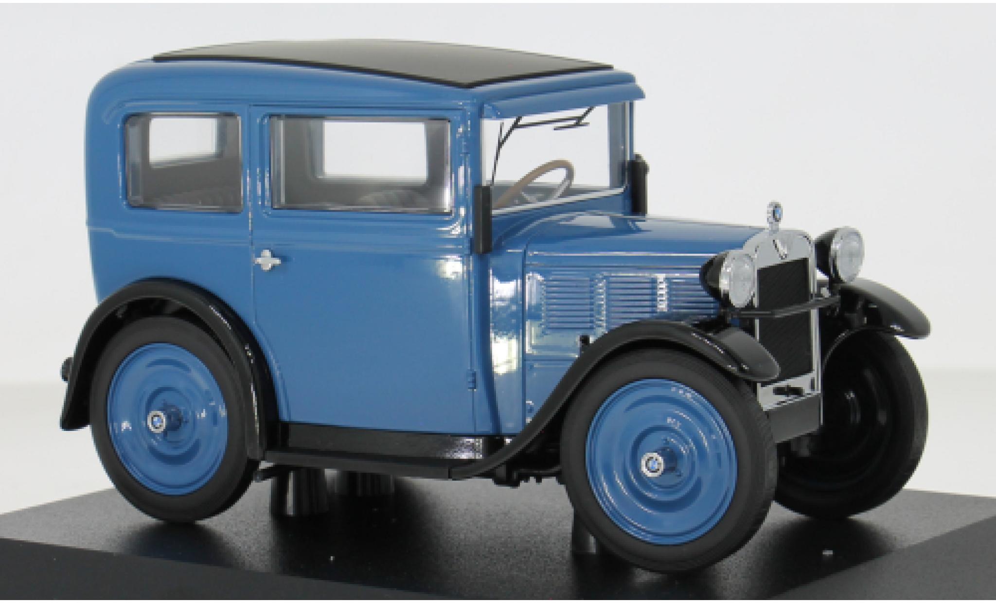 Bmw Dixi 1/18 Minichamps blauw 1928 1:18 modelauto