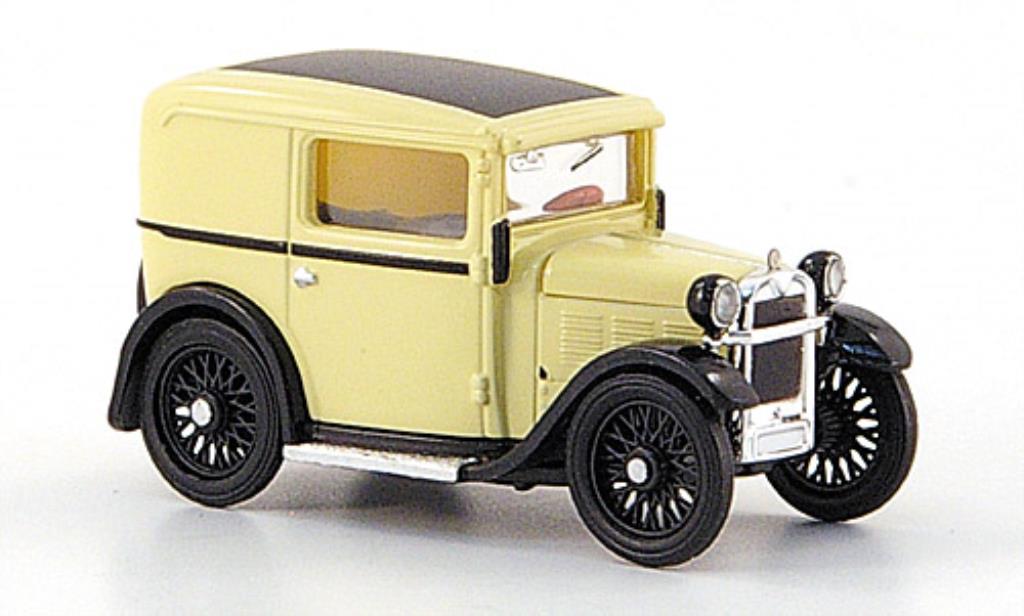 Bmw Dixi 1/87 Brekina Lieferwagen beige TD Collection modelauto