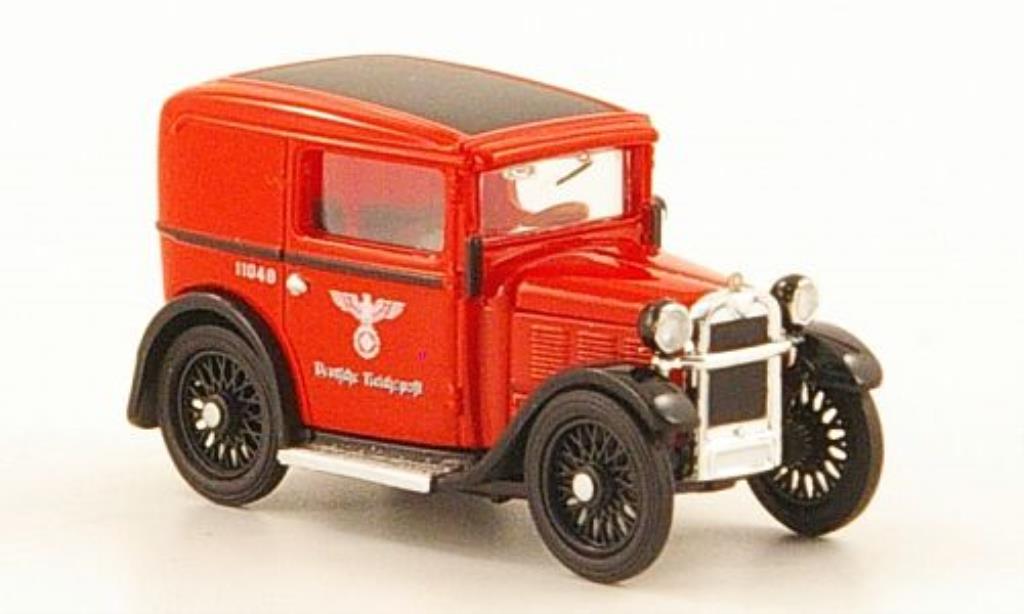 Bmw Dixi 1/87 Brekina Lieferwagen Deutsche Reichspost modelauto