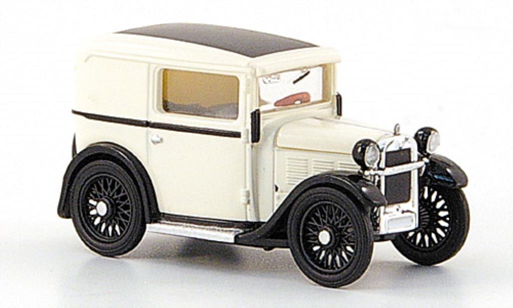 Bmw Dixi 1/87 Brekina Lieferwagen wit TD Collection modelauto