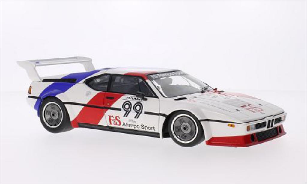 Bmw M1 1979 1/18 Minichamps 1979 Procar E26 wit/grun No.99 Procar 1979 modelauto