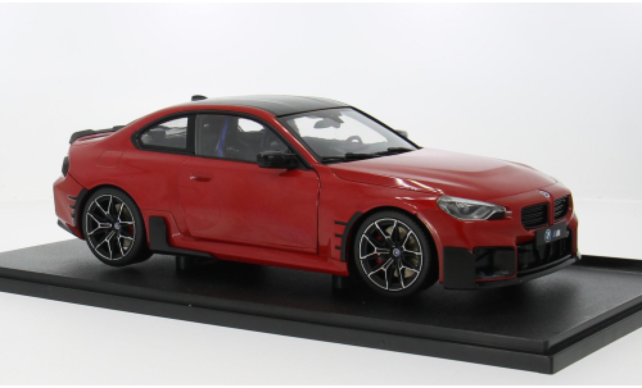 Bmw M2 1/18 Solido (G87) rood 1:18 modelauto