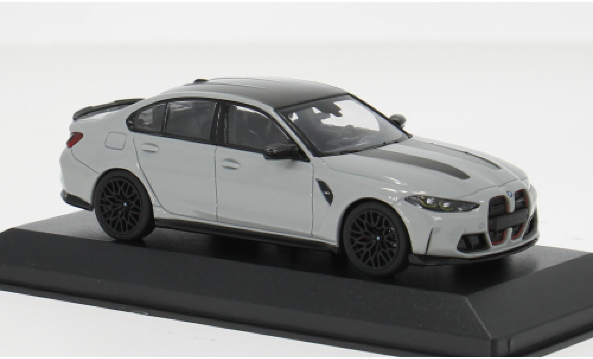Bmw M3 1/43 Minichamps CS grijs 2023 1:43 modelauto