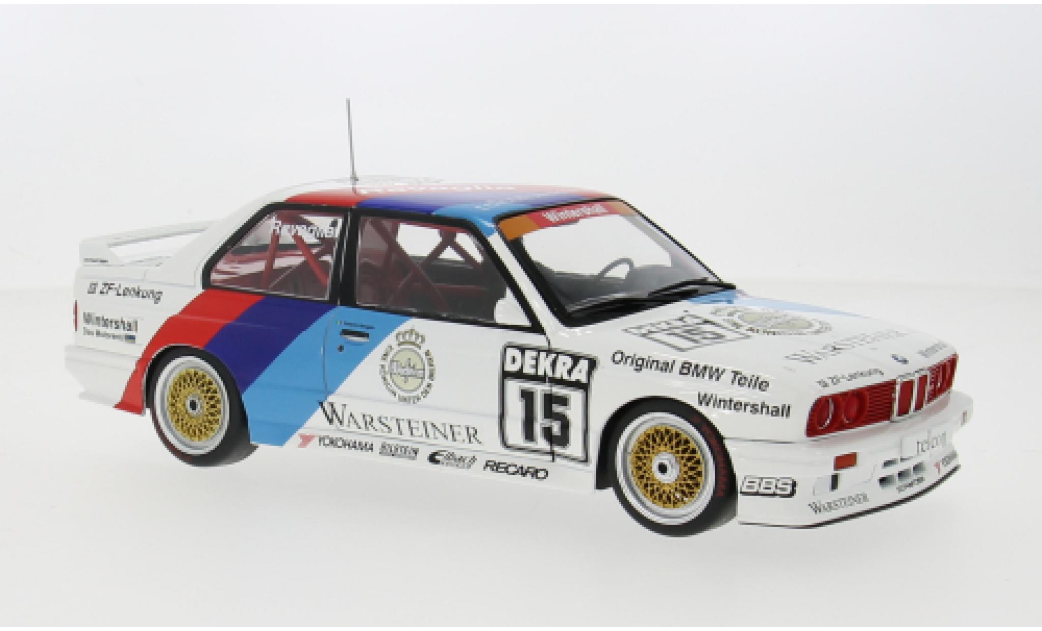 Bmw M3 1/18 Werk83 (E30) DTM 1989 #15 R.Ravaglia 1:18 modelauto