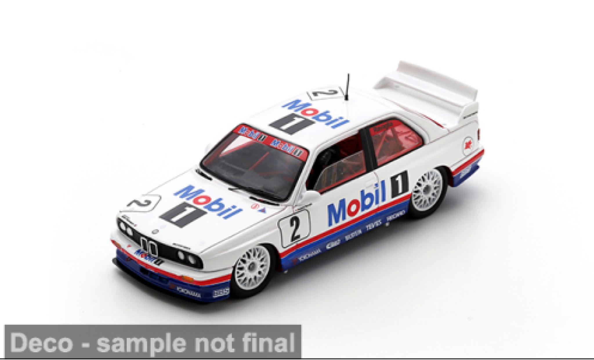 Bmw M3 1/43 Spark (E30) Macau GT Cup 1992 Macau Guia Race #2 R.Ravaglia 1:43 modelauto