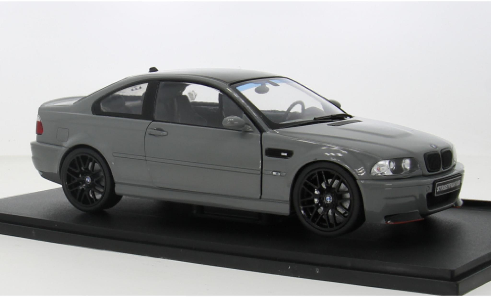 Bmw M3 1/18 Solido (E46) grijs 1:18 modelauto