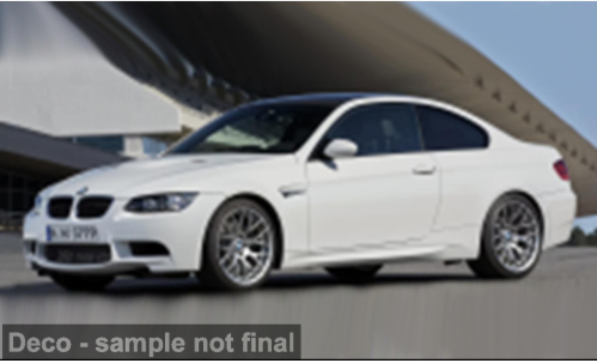 Bmw M3 1/43 Solido (E92) wit 2007 1:43 modelauto