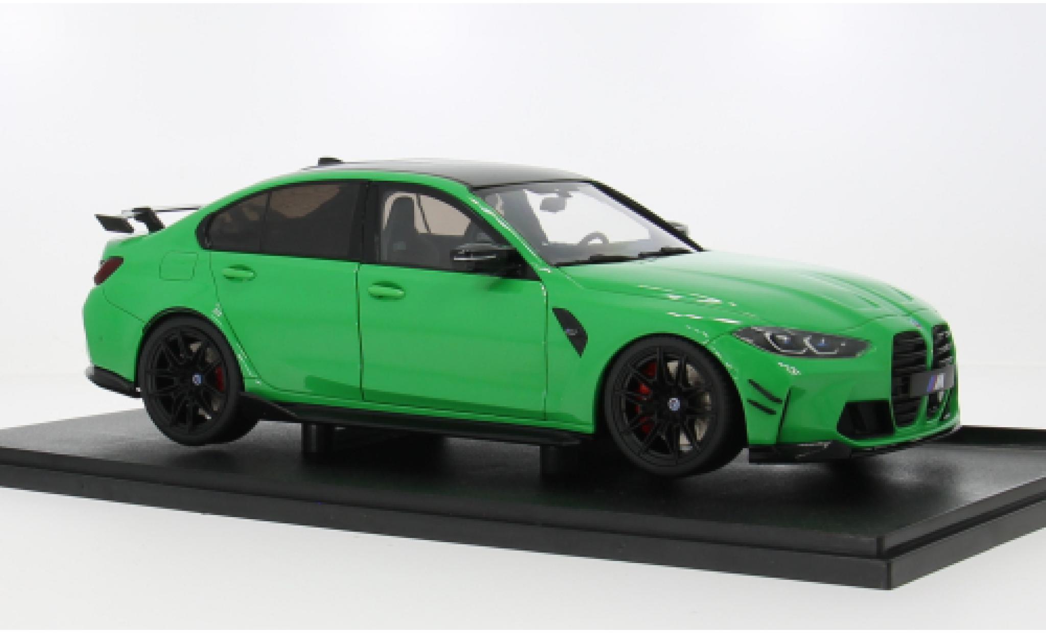 Bmw M3 1/18 Solido (G80) groen 1:18 modelauto
