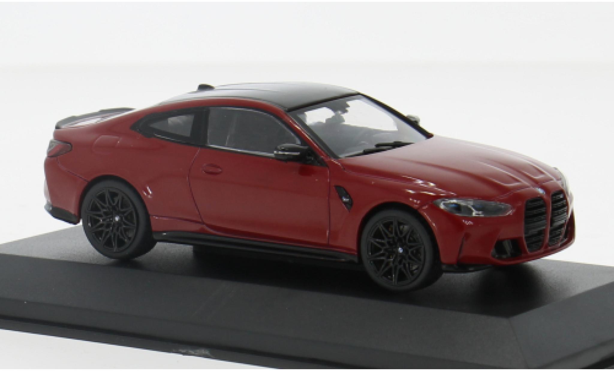 Bmw M4 1/43 Solido Competition rood 1:43 modelauto