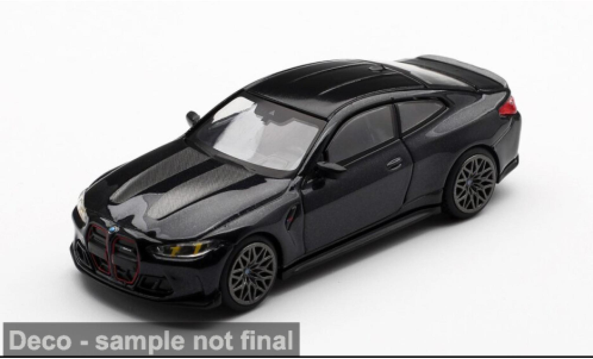 Bmw M4 1/64 Mini GT (G82) zwart 2025 1:64 modelauto
