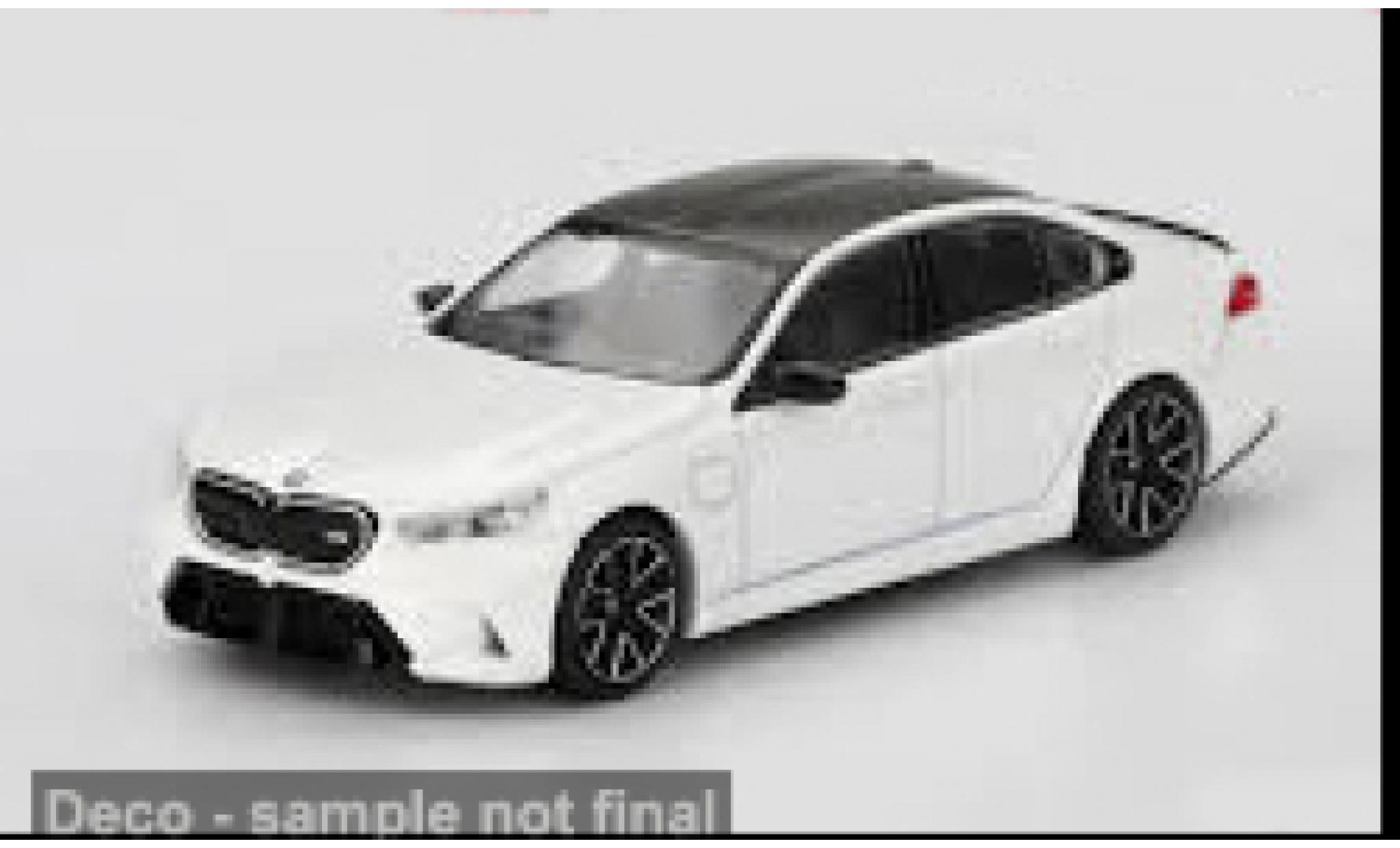 Bmw M5 1/64 Mini GT (G90) wit 2025 1:64 modelauto