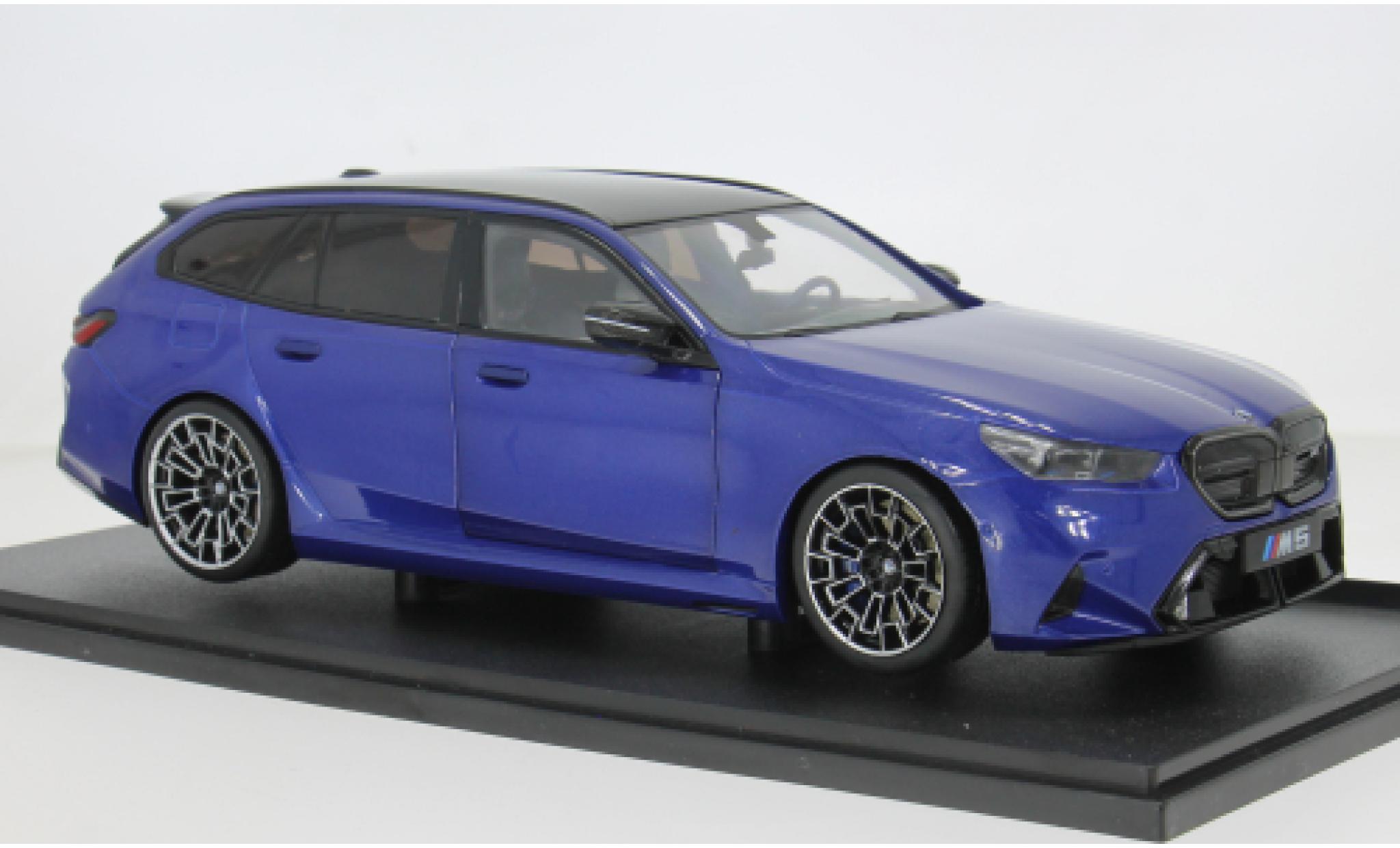 Bmw M5 1/18 Solido (G99) blauw 1:18 modelauto