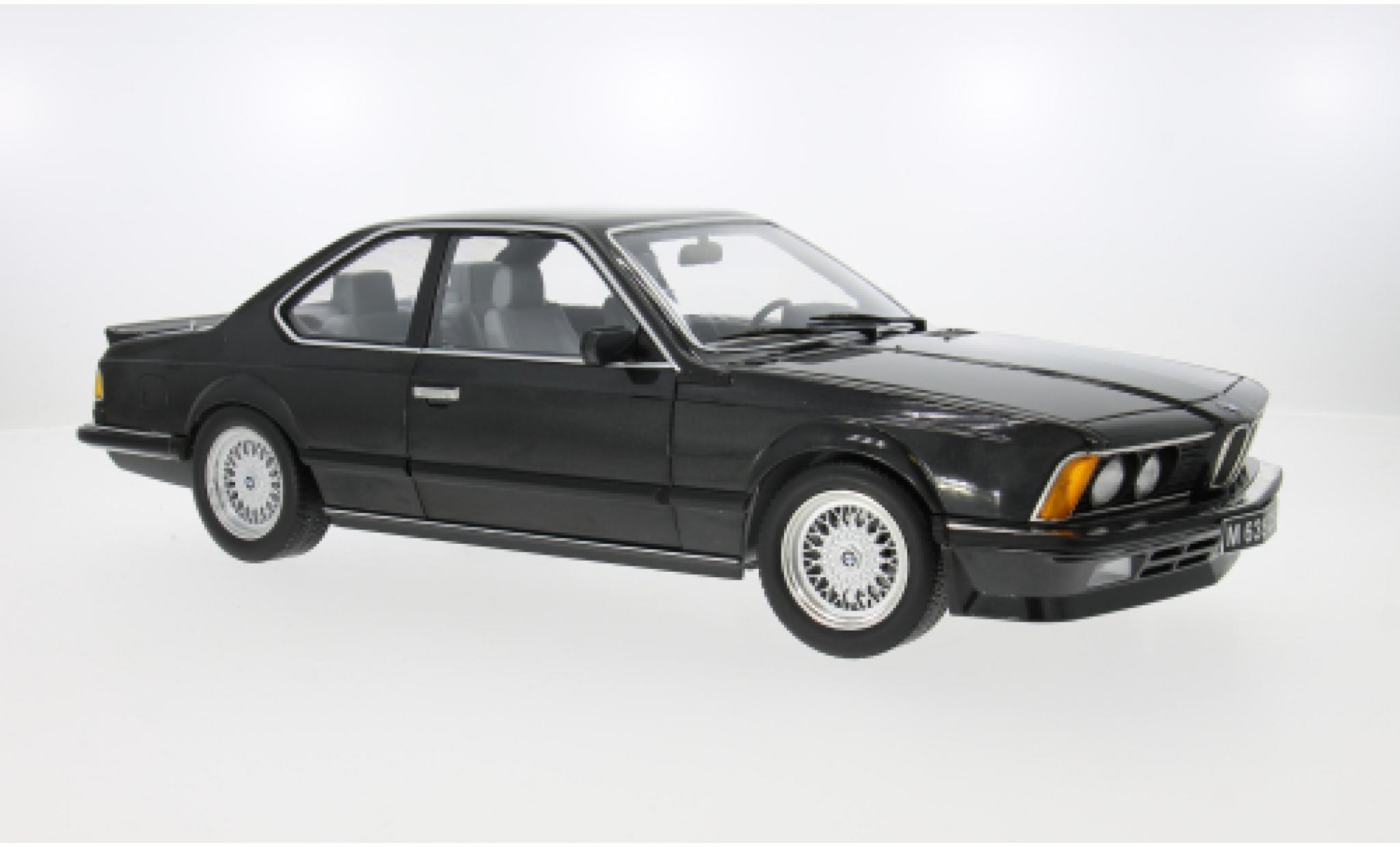 Bmw M635 1/12 KK Scale CSi (E24) zwart 1987 1:12 modelauto