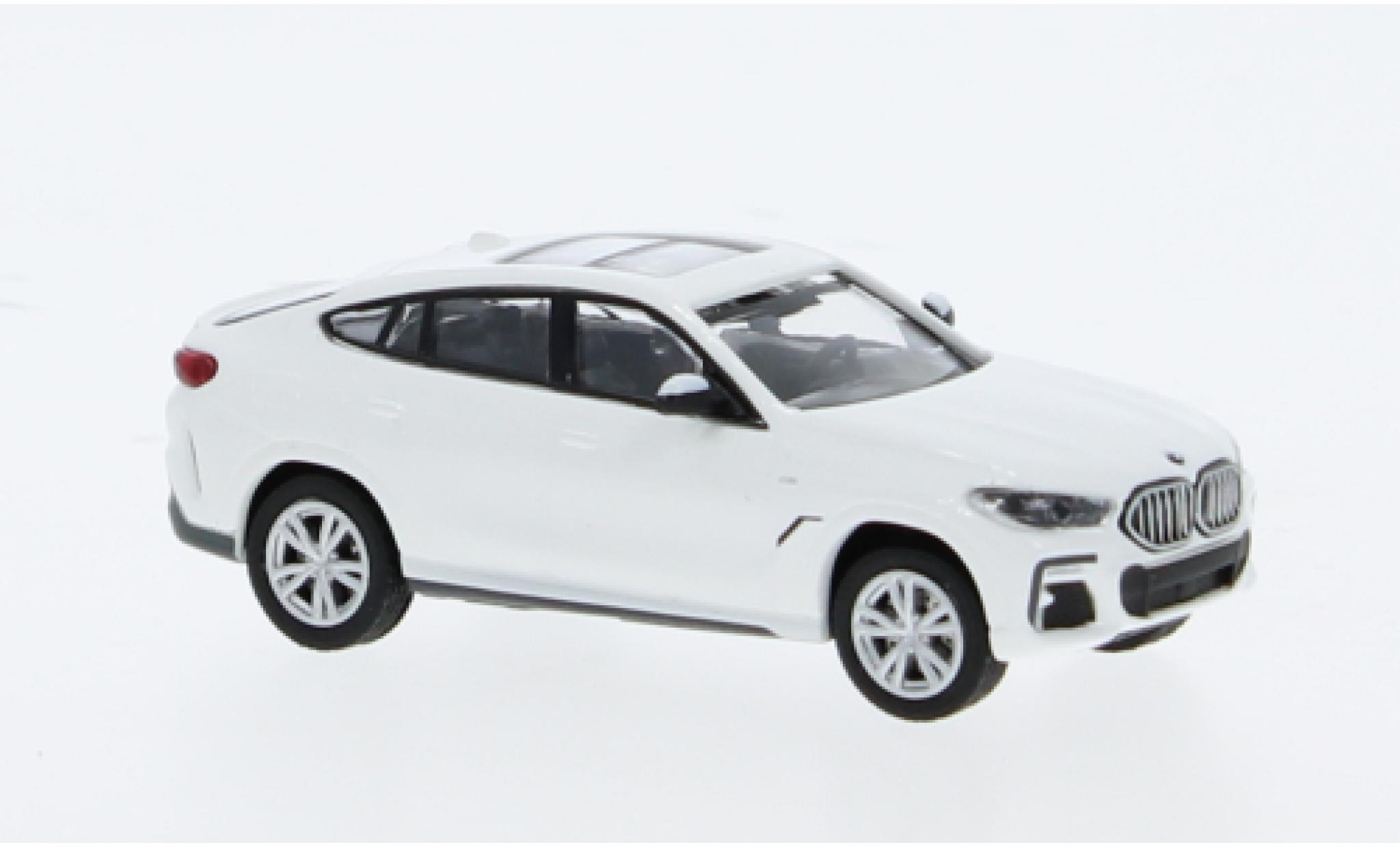 Bmw X6 1/87 Minichamps wit 1:87 modelauto