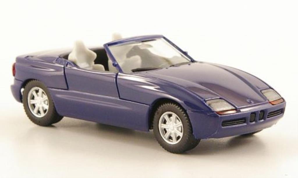 Bmw Z1 1/87 Herpa Roadster blauw modelauto