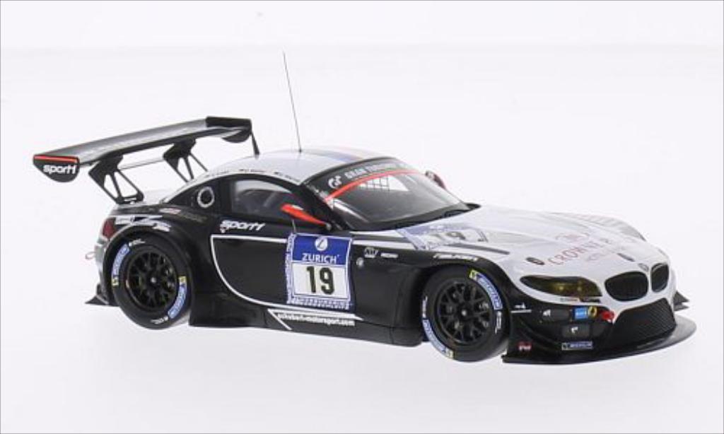Bmw Z4 E89 1/43 Minichamps E89 GT3 No.19 Sports Trophy Team Schubert Crowne Plaza 24h Nurburgring 2014 /A.Sims modelauto
