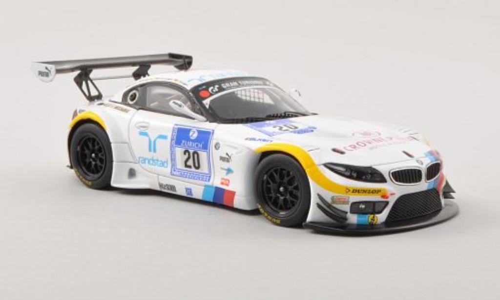 Bmw Z4 E89 1/43 Minichamps E89 GT3 No.20Team Schubert 24h ADAC Nurburgring 2012 /D.Adorf modelauto