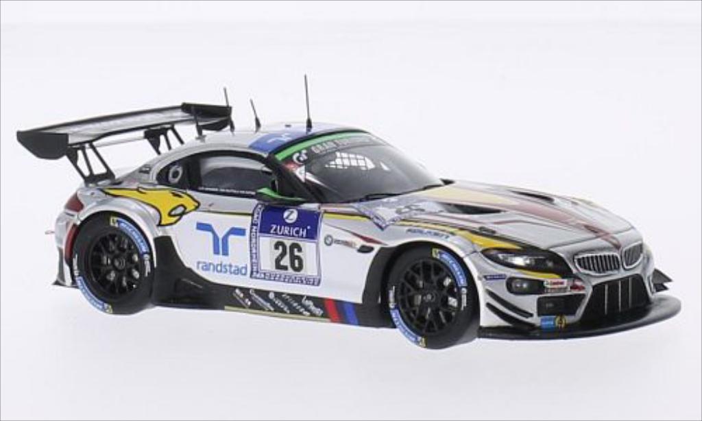 Bmw Z4 E89 1/43 Spark E89 GT3 No.26 Sports Trophy Team Marc VDS 24h Nurburgring 2014 /D.Adorf modelauto