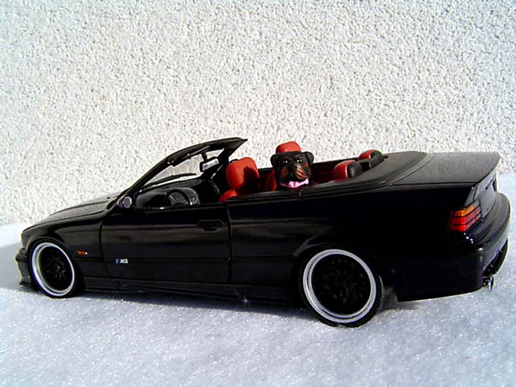 Bmw M3 E36 cabriolet 1/18 Ut Models E36 cabriolet jantes bbs modelauto
