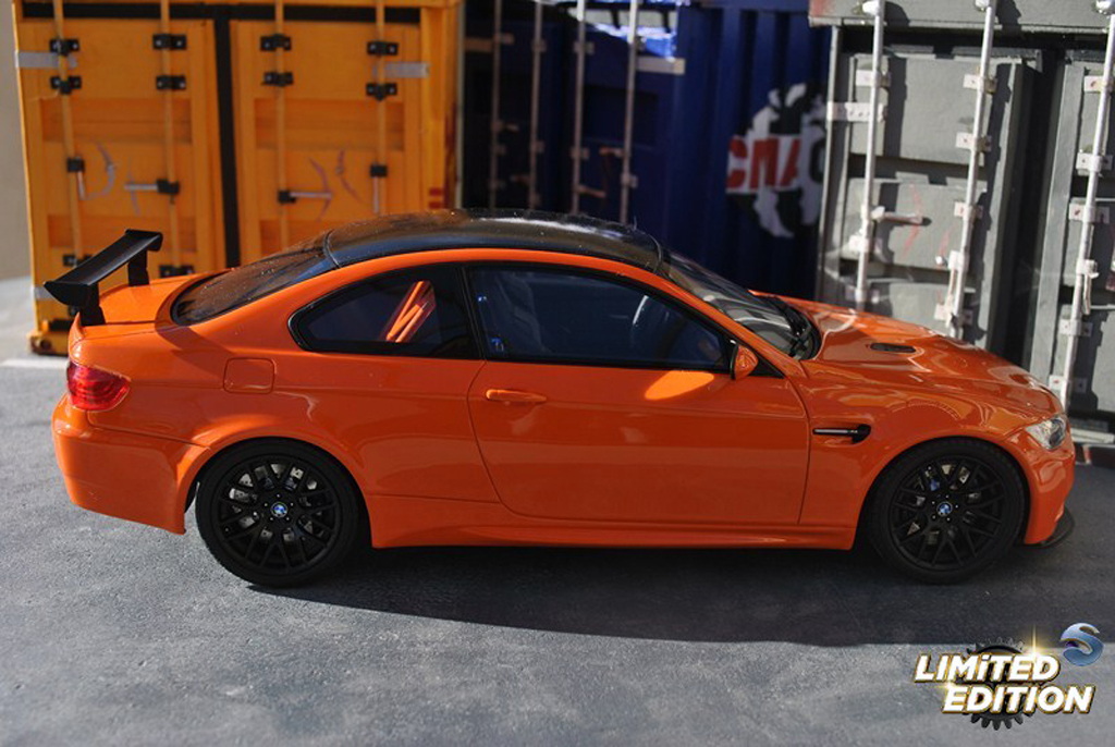 Bmw M3 gts E92 oranje 1/18 GT Spirit