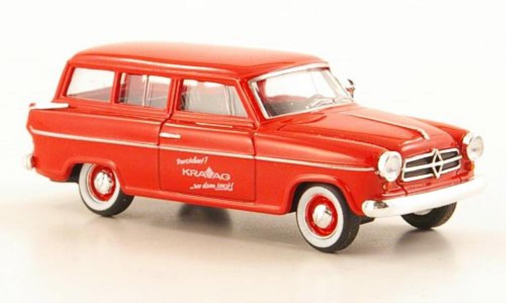 Borgward Isabella 1/87 Herpa Stationwagen Kravag modelauto