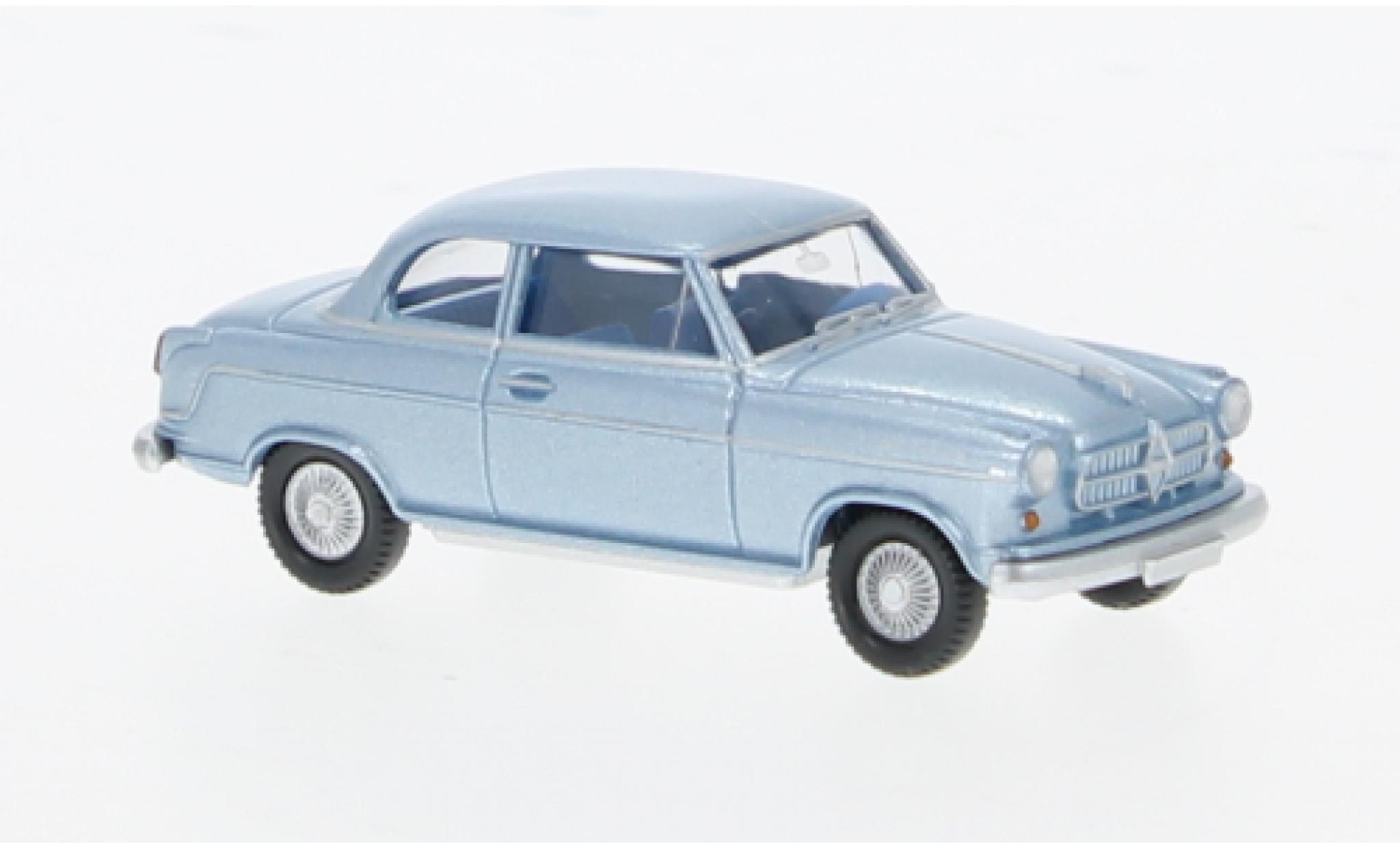 Borgward Isabella 1/87 Wiking Limou blauw 1:87 modelauto