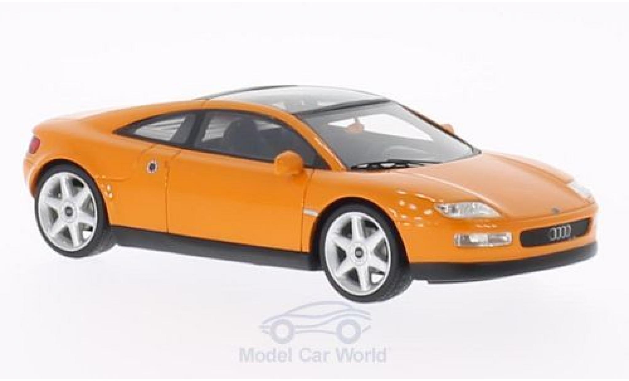 Audi Quattro 1/18 BoS Models Spyder oranje 1991 modelauto