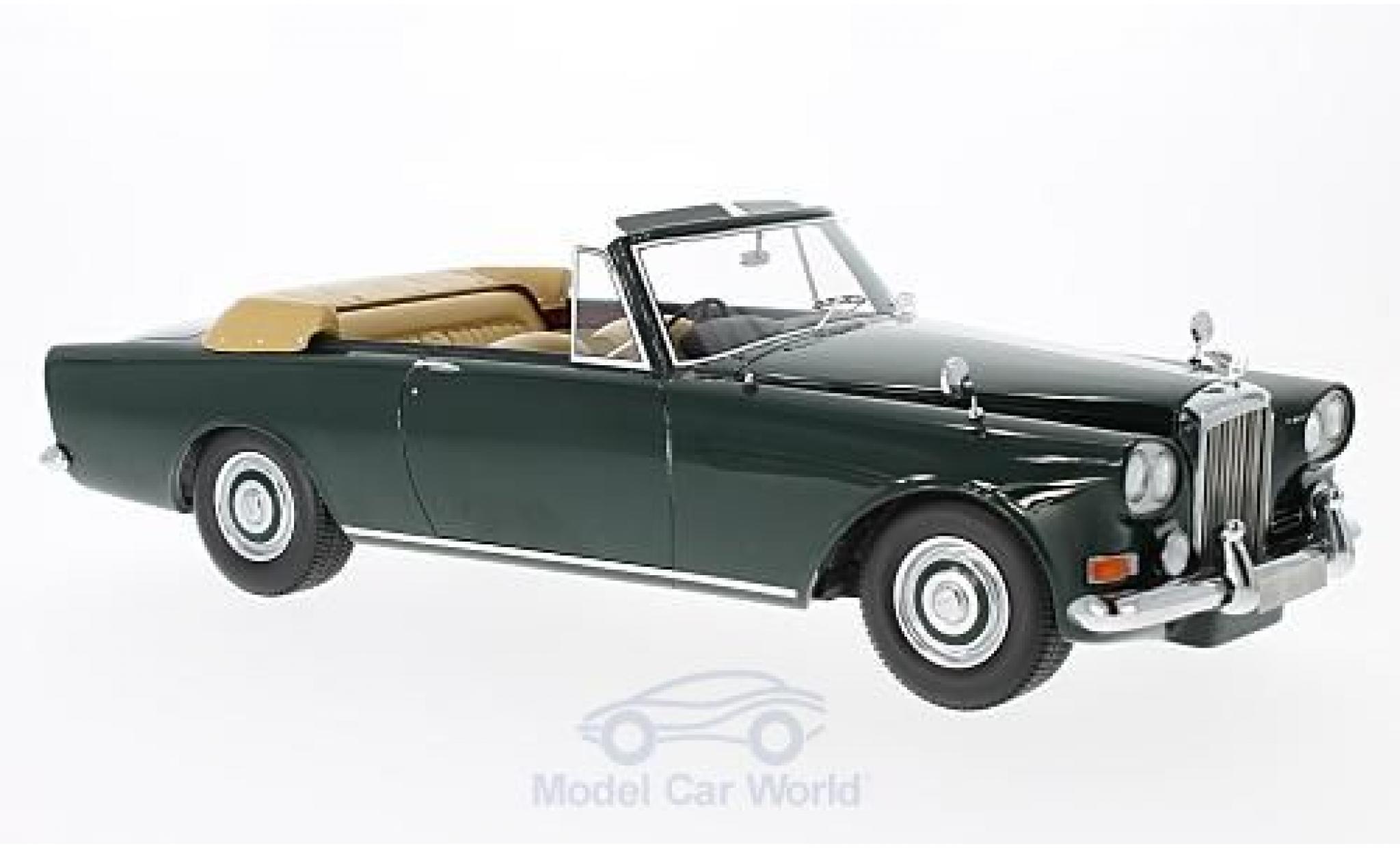 Bentley S3 1/18 BoS Models SIII Park Ward DHC groen RHD 1963 modelauto