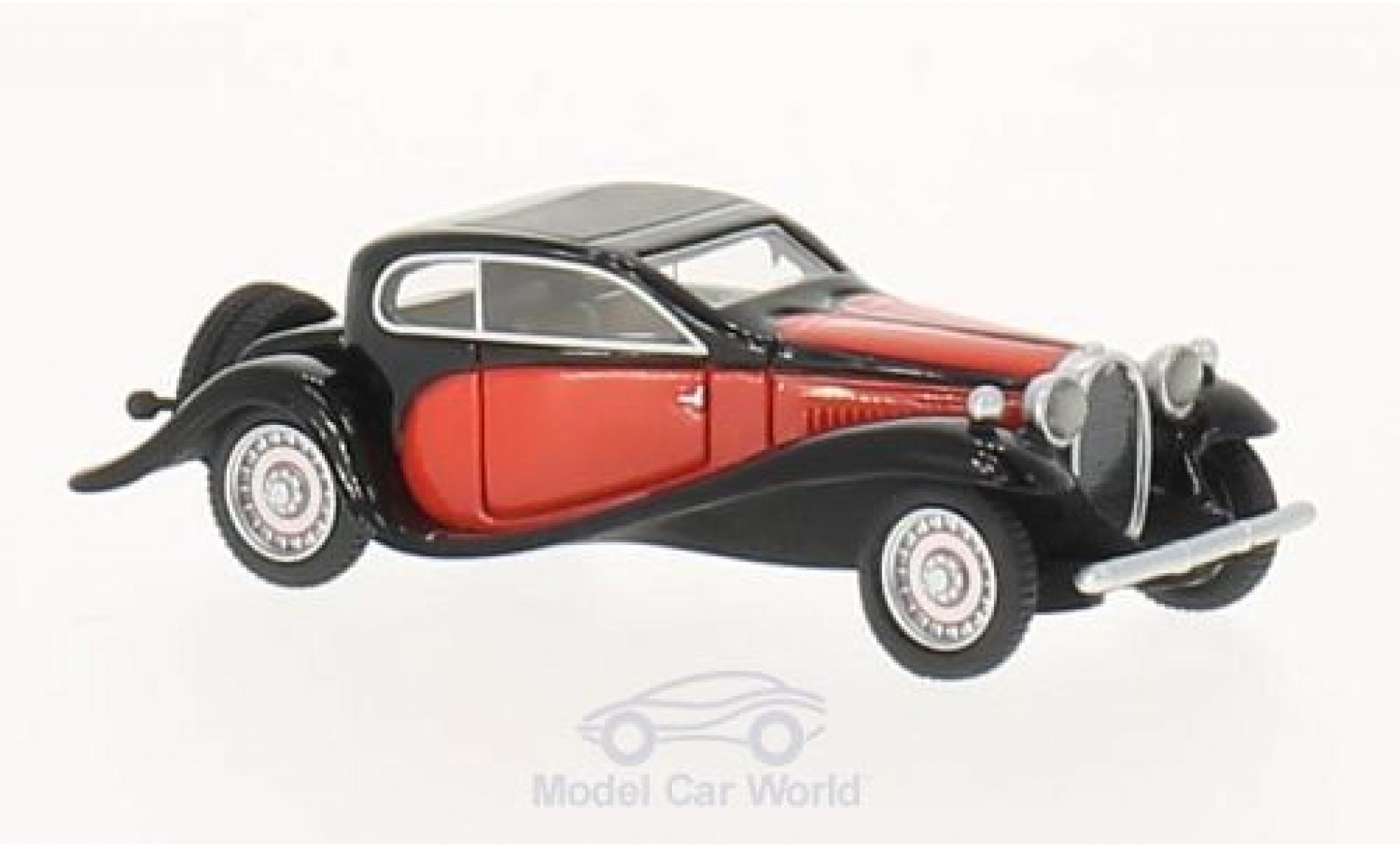 Bugatti 50 1/87 BoS Models Typ T rood/zwart 1932 modelauto