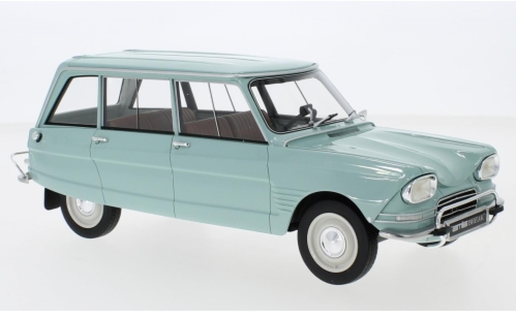 Citroen Ami 6 1/18 BoS Models Stationwagen blauw 1967 modelauto