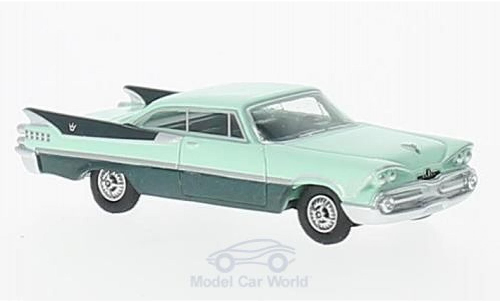 Dodge Custom Royal Lancer 1/87 BoS Models Coupe groen/groen 1959 modelauto