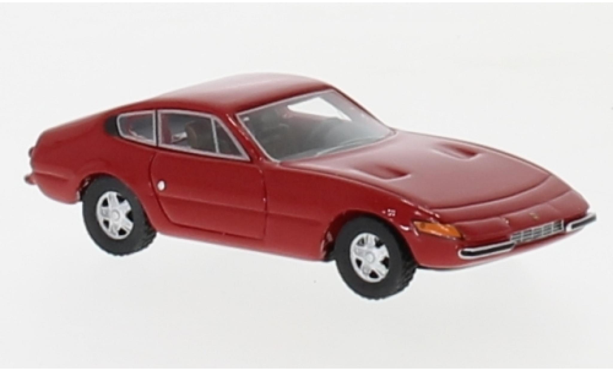 Ferrari 365 1/87 BoS Models GTB/4 rood 1972 modelauto