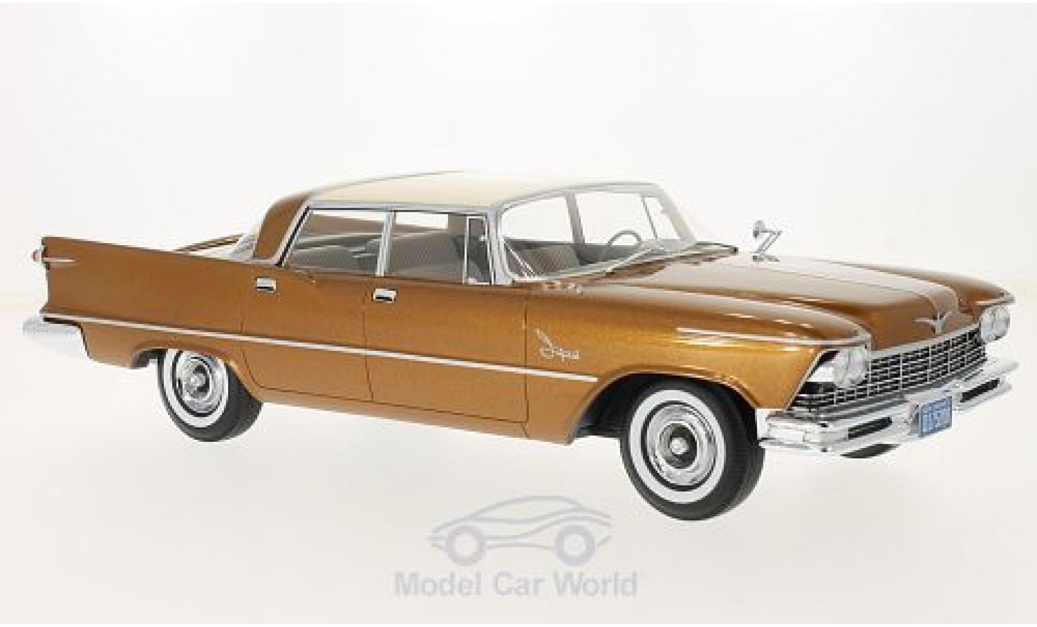 Imperial Crown Southampton 1/18 BoS Models kupfer/beige 1957 ohne Vitrine modelauto