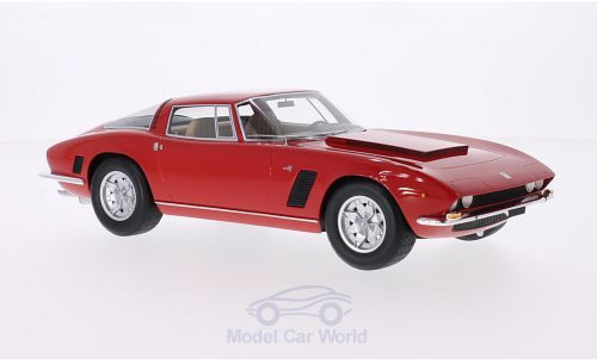 ISO Grifo 1/18 BoS Models 7 Litri (IR8) rood 1972 modelauto