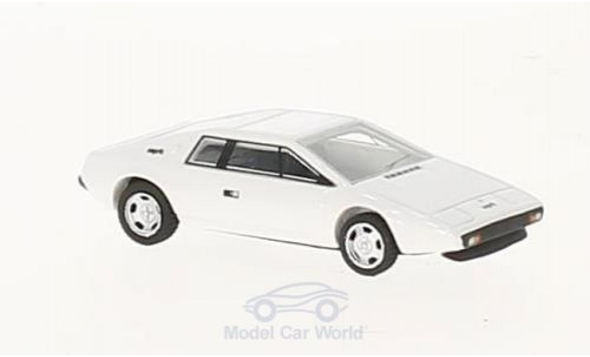 Lotus Esprit 1/87 BoS Models S1 wit RHD 1977 modelauto