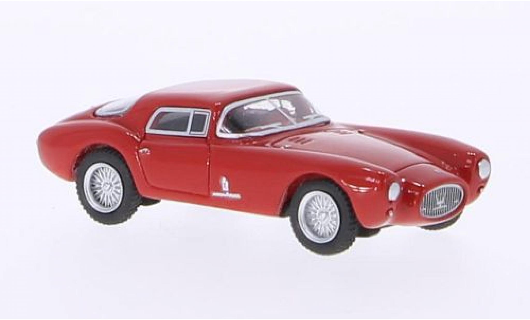 Maserati A6 1/87 BoS Models GCS Sedantta rood 1953 modelauto