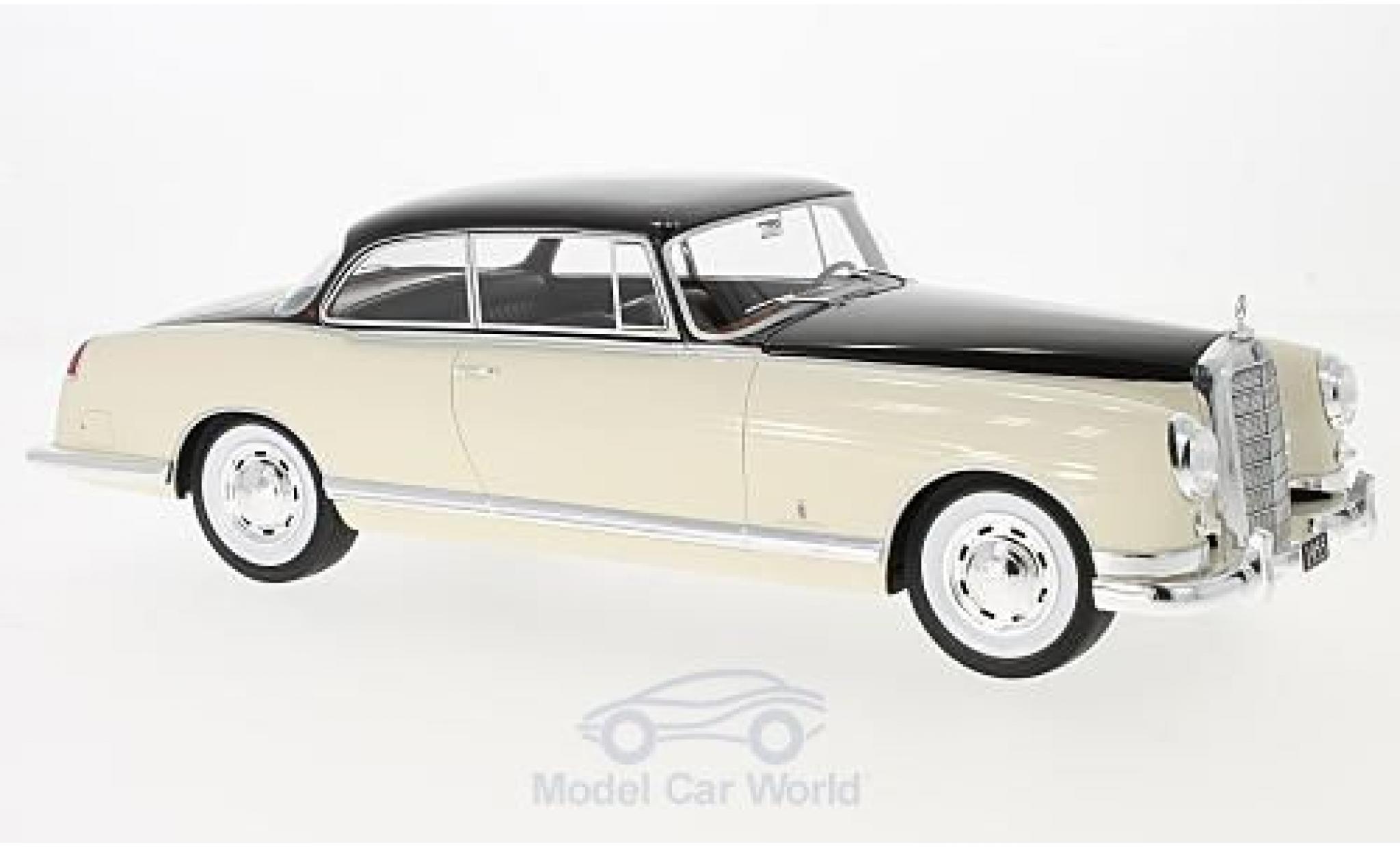 Mercedes 300 1/18 BoS Models B Pininfarina beige/bruin 1955 ohne Vitrine modelauto