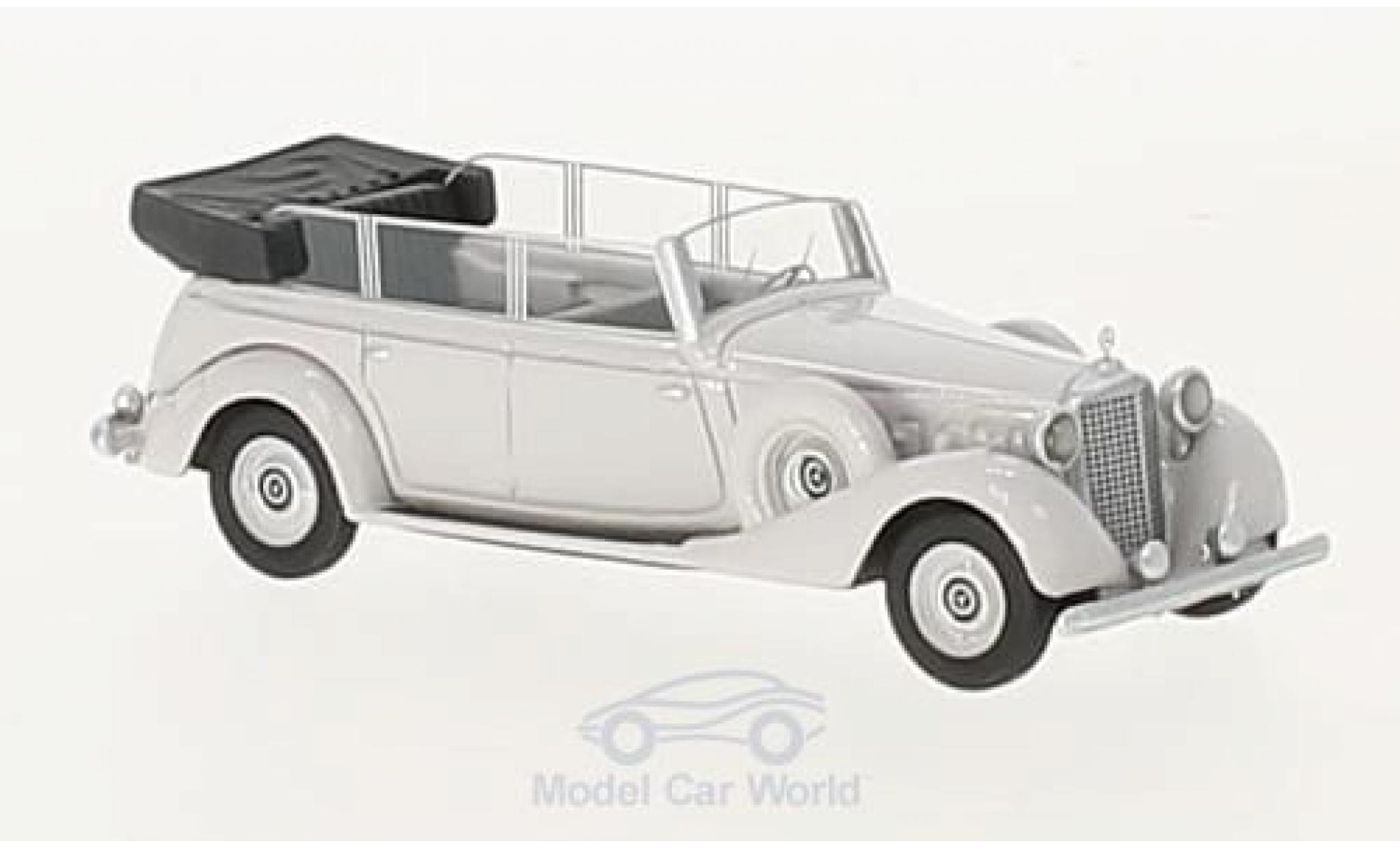 Mercedes 770 1/87 BoS Models (W150) Spezial Tourenwagen grijs 1938 modelauto