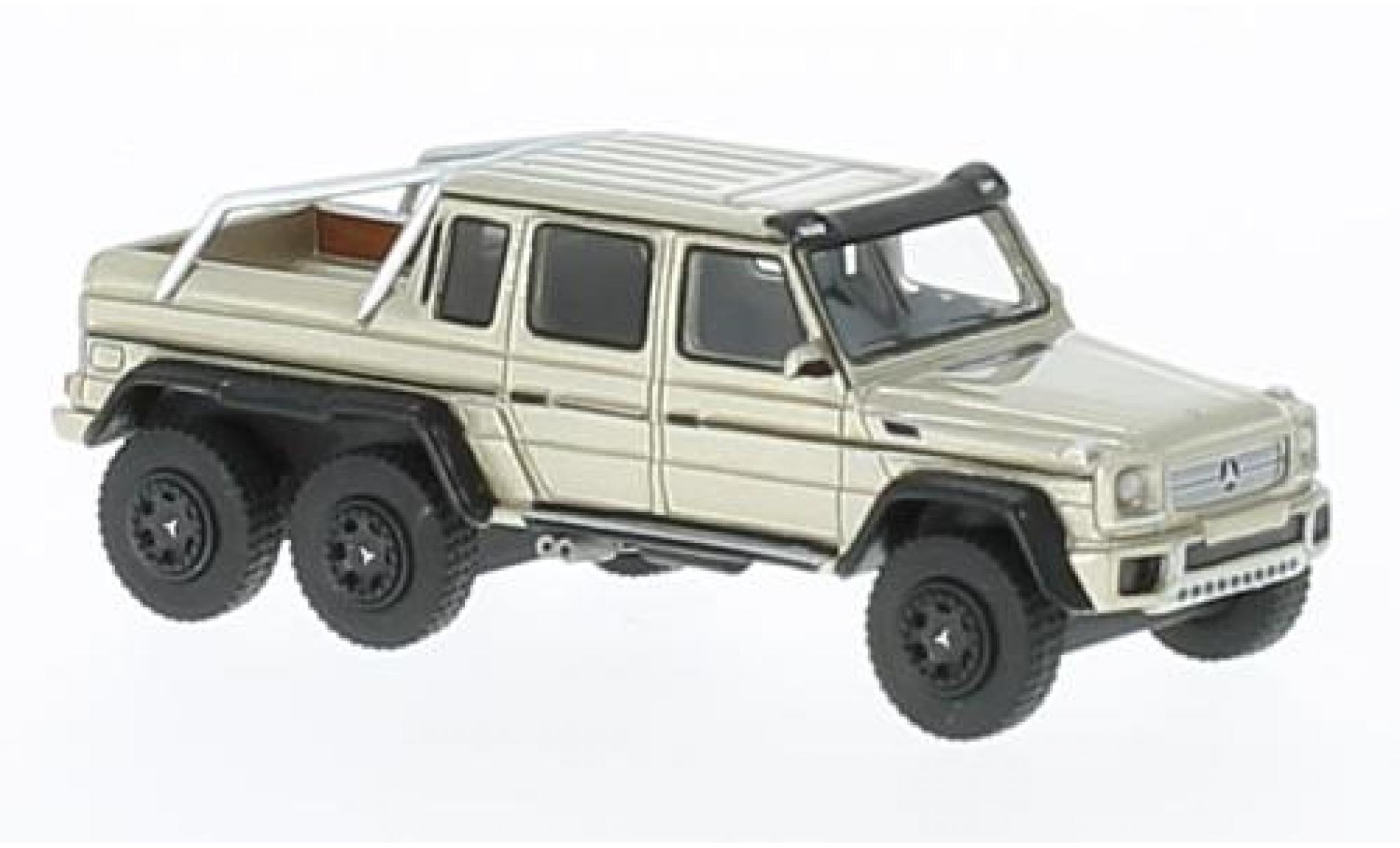 Mercedes Classe G 1/87 BoS Models AMG G 63 6x6 metallic beige 2013 modelauto