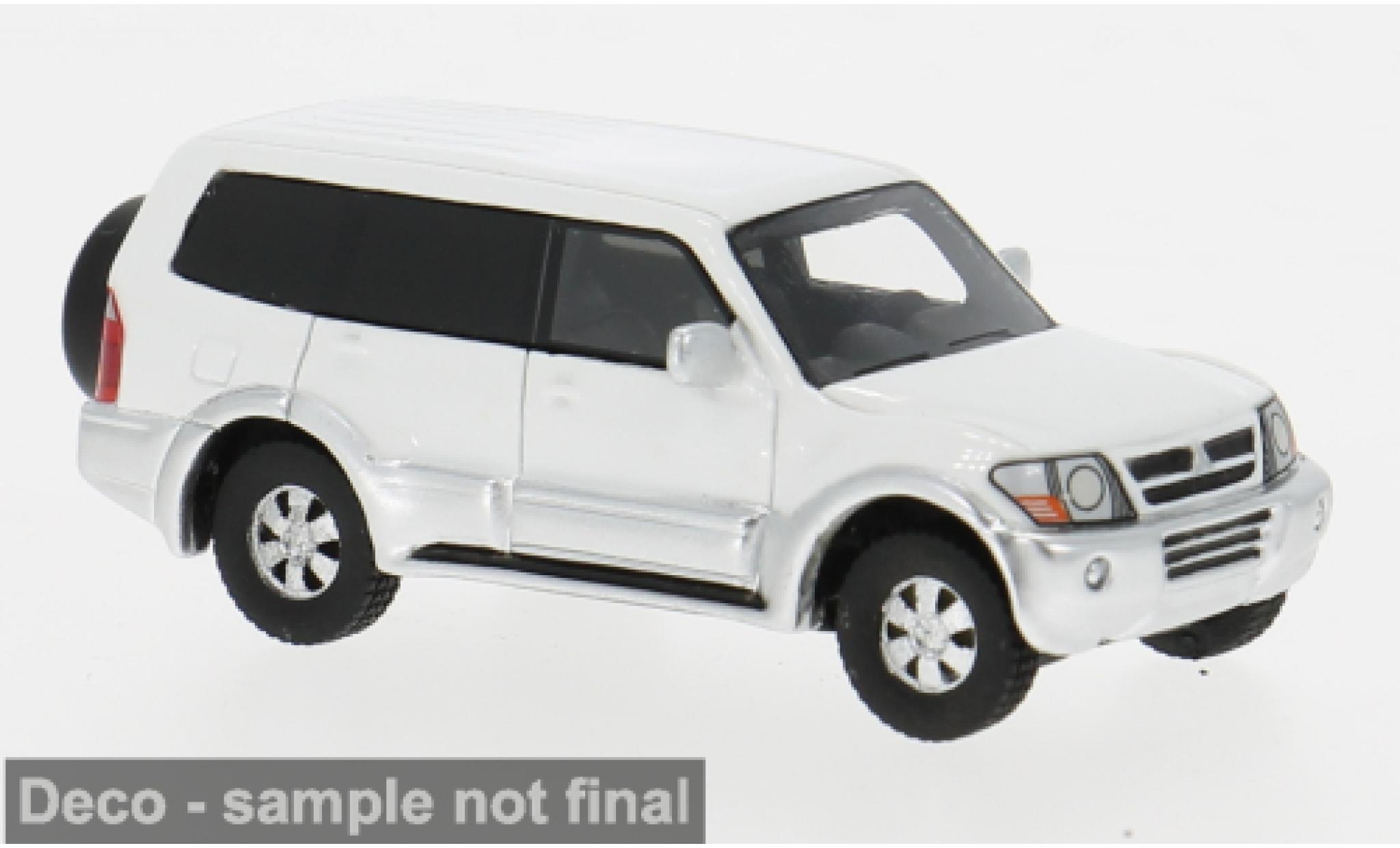 Mitsubishi Pajero 1/87 BoS Models wit 2003 1:87 modelauto
