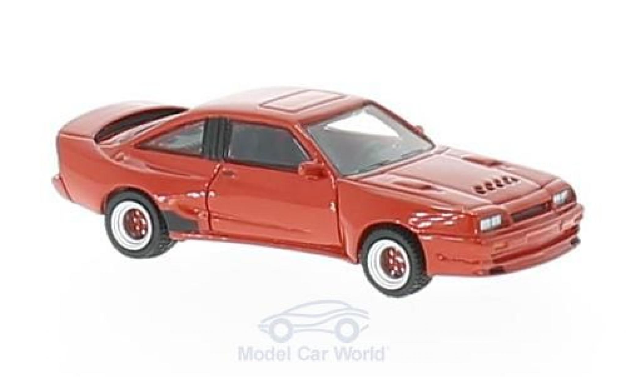 Opel Manta B 1/87 BoS Models B Mattig rood 1991 modelauto