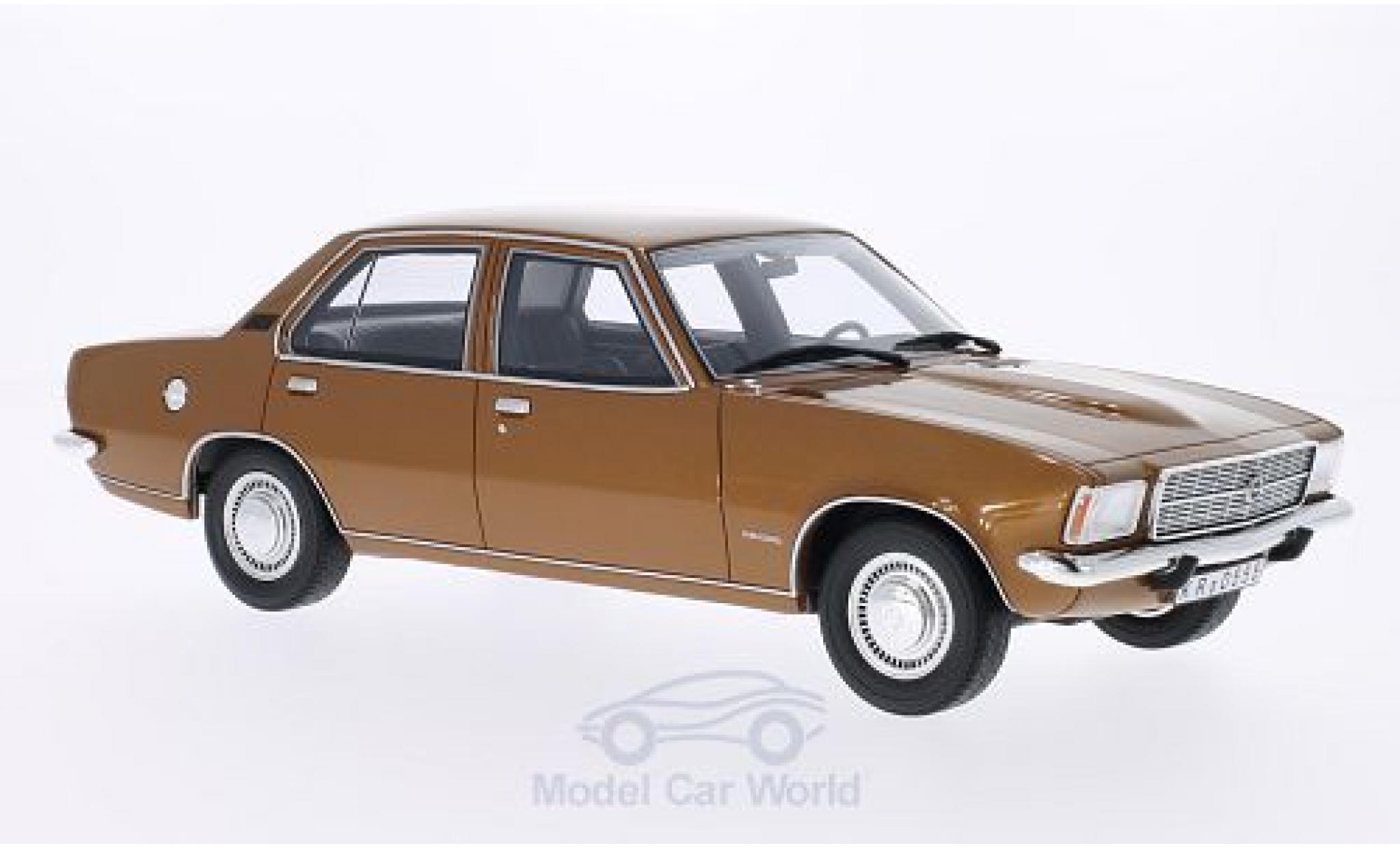 Opel Rekord 1/18 BoS Models D 2100D gold 1973 modelauto