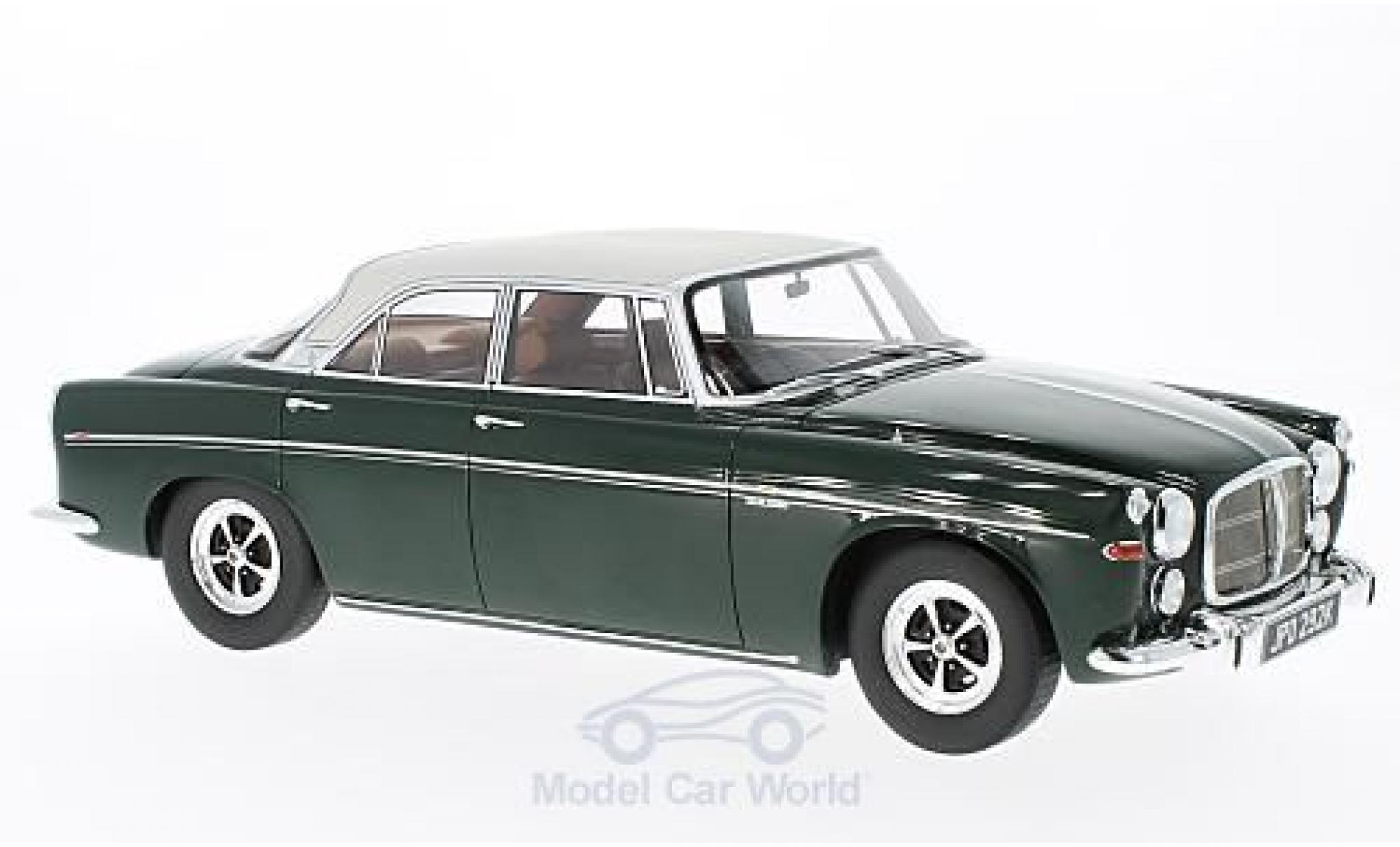 Rover P5B 1/18 BoS Models Coupe groen/grijs RHD 1971 modelauto