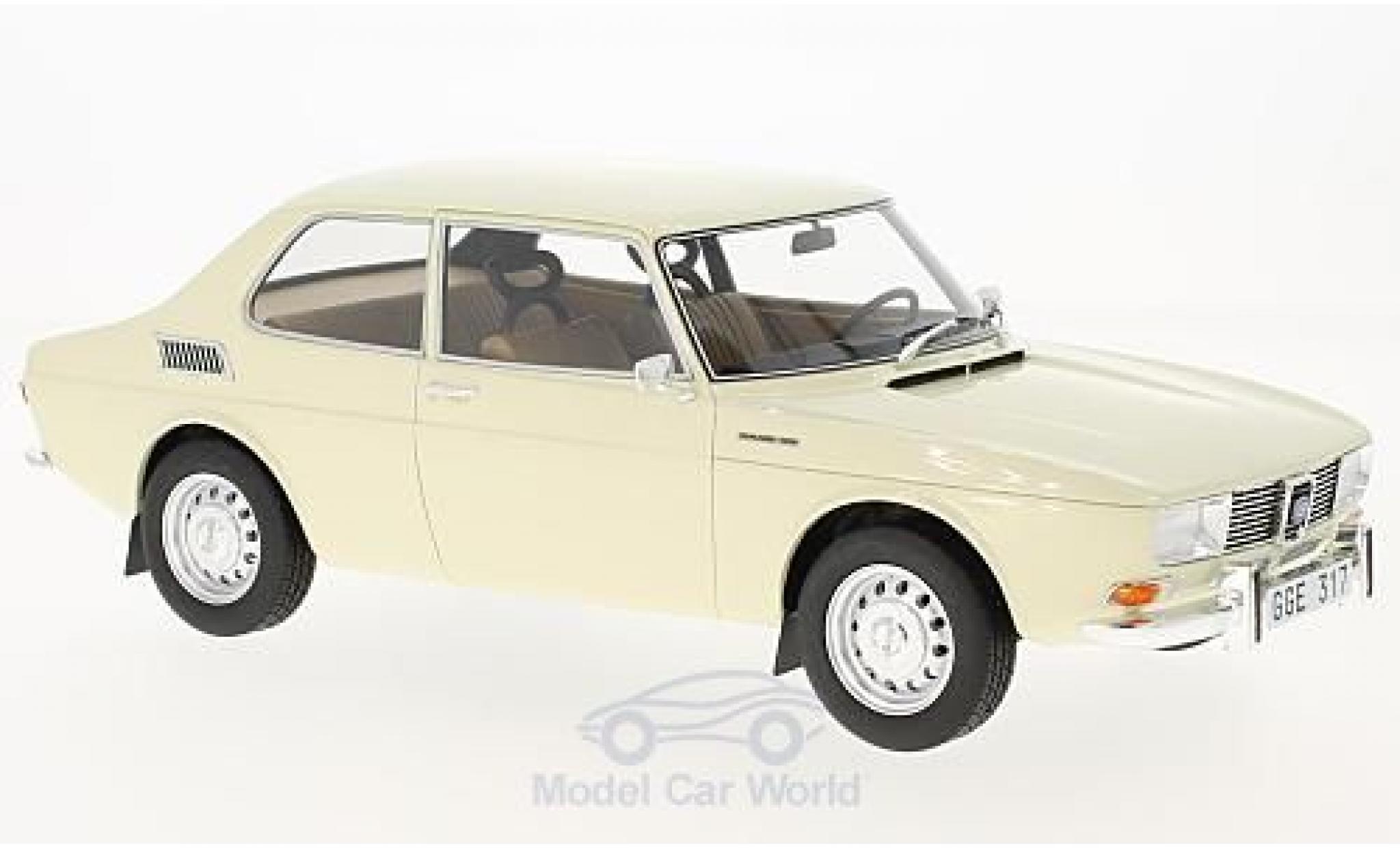 Saab 99 1/18 BoS Models beige 1971 modelauto