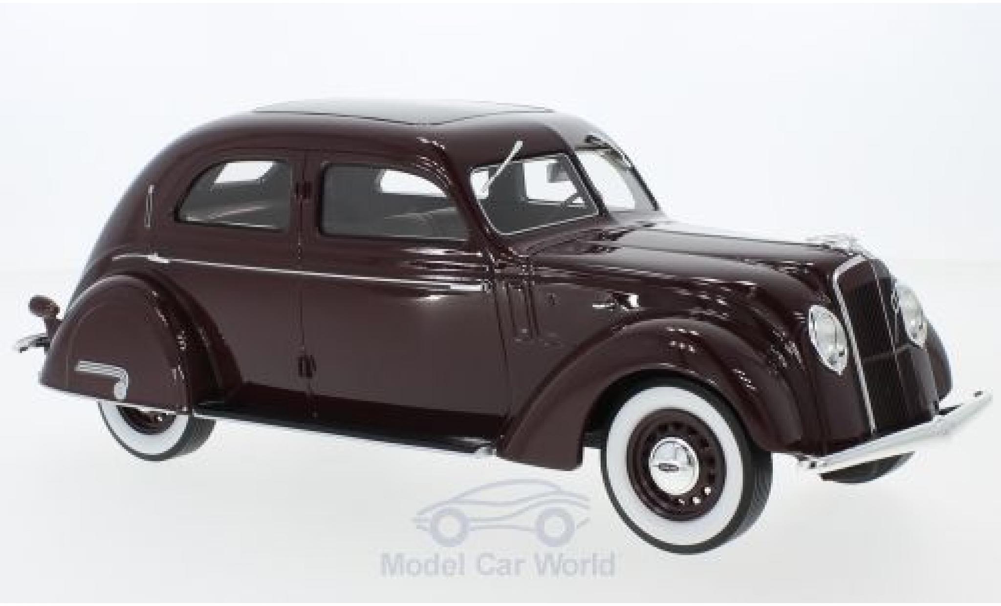 Volvo PV 1/18 BoS Models 36 Carioca rood 1936 modelauto