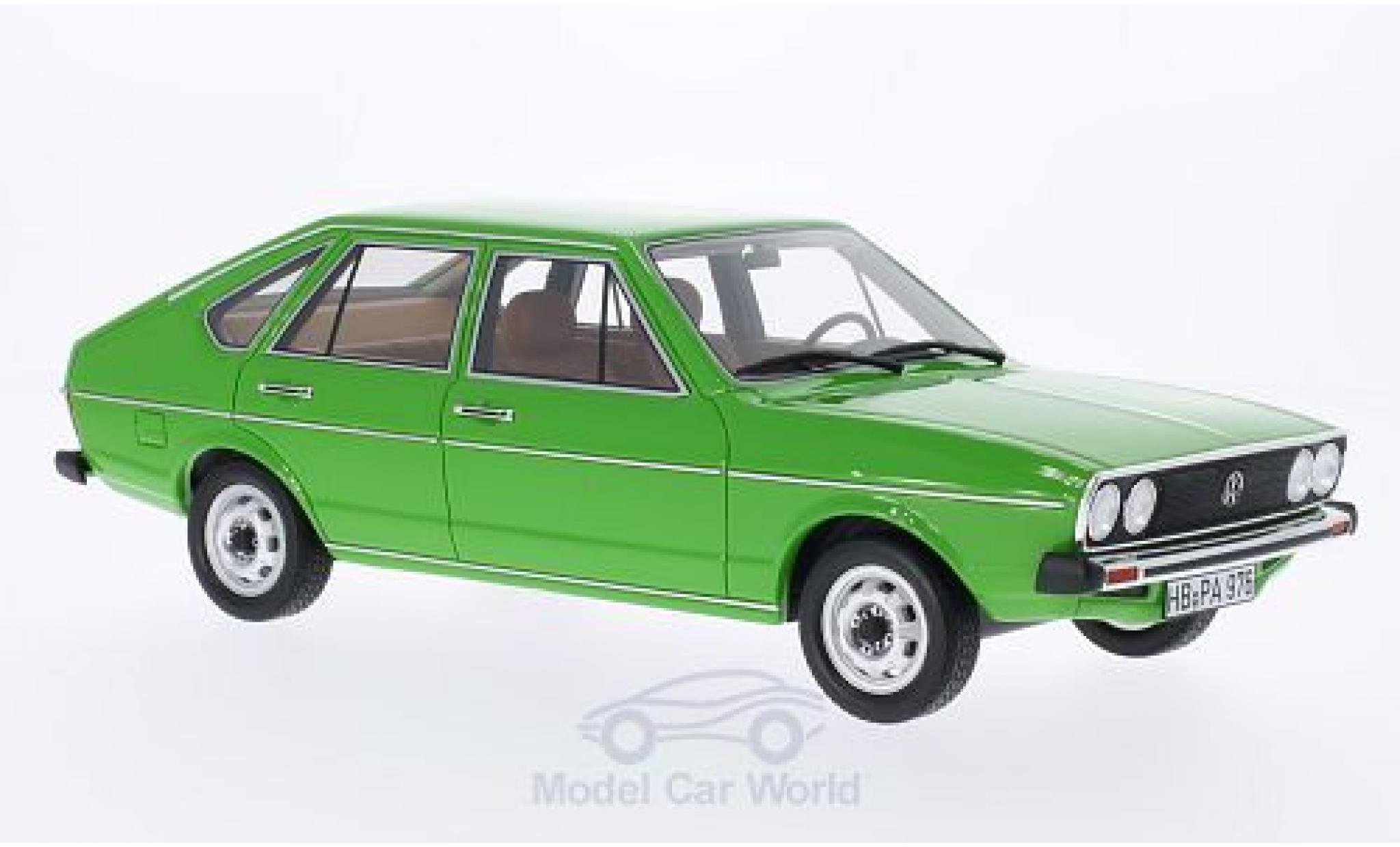 Volkswagen Passat 1/18 BoS Models TS (B1) groen 1976 modelauto