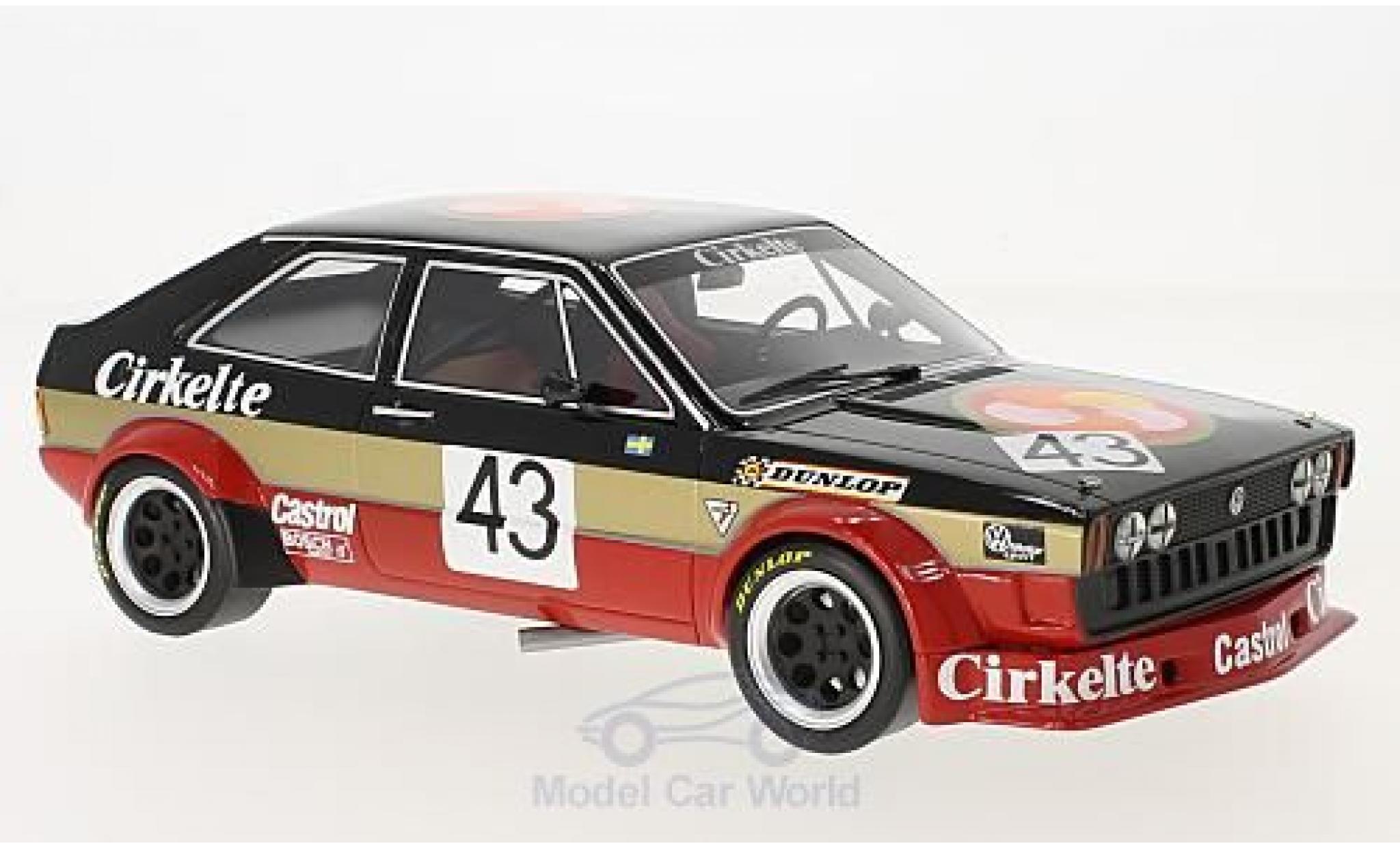 Volkswagen Scirocco 1/18 BoS Models I Gr.2 No.43 TL Racing AB Cirkelte ETCC 1979 Lindstr&ouml;m/Wiedesheim modelauto