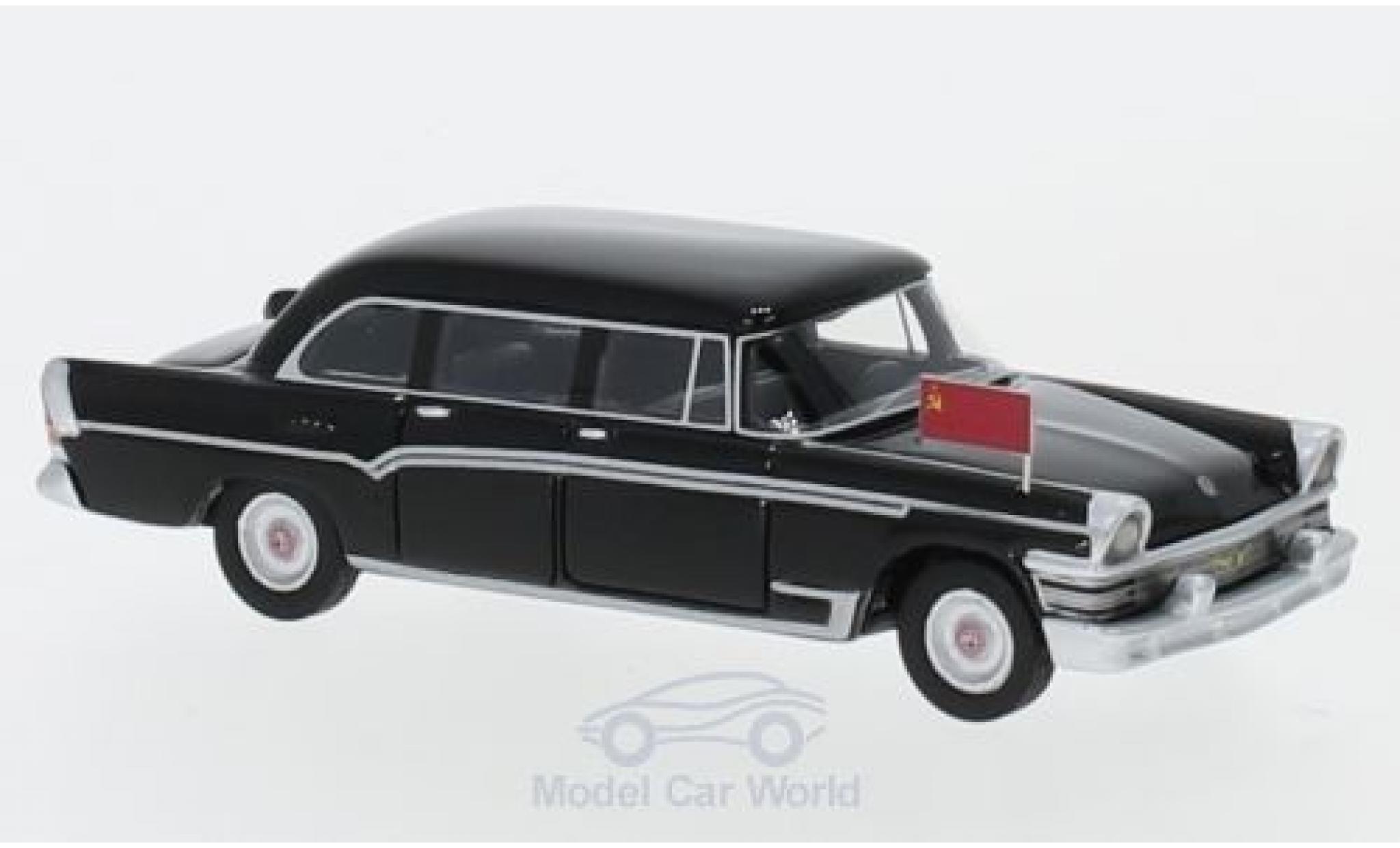 Zil 111 1/87 BoS Models ZIL zwart 1958 modelauto