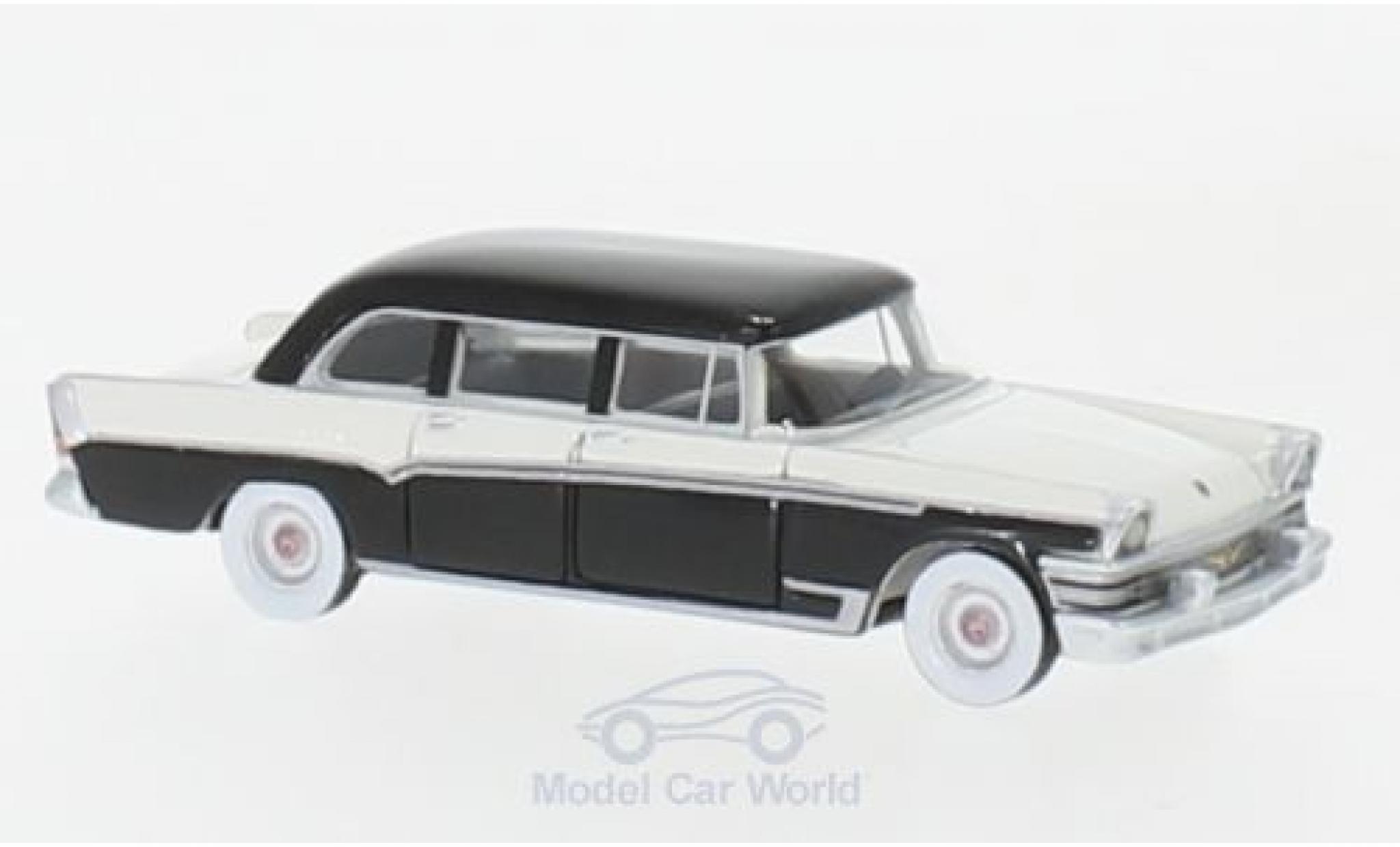 Zil 111 1/87 BoS Models ZIL -V zwart/wit 1966 modelauto