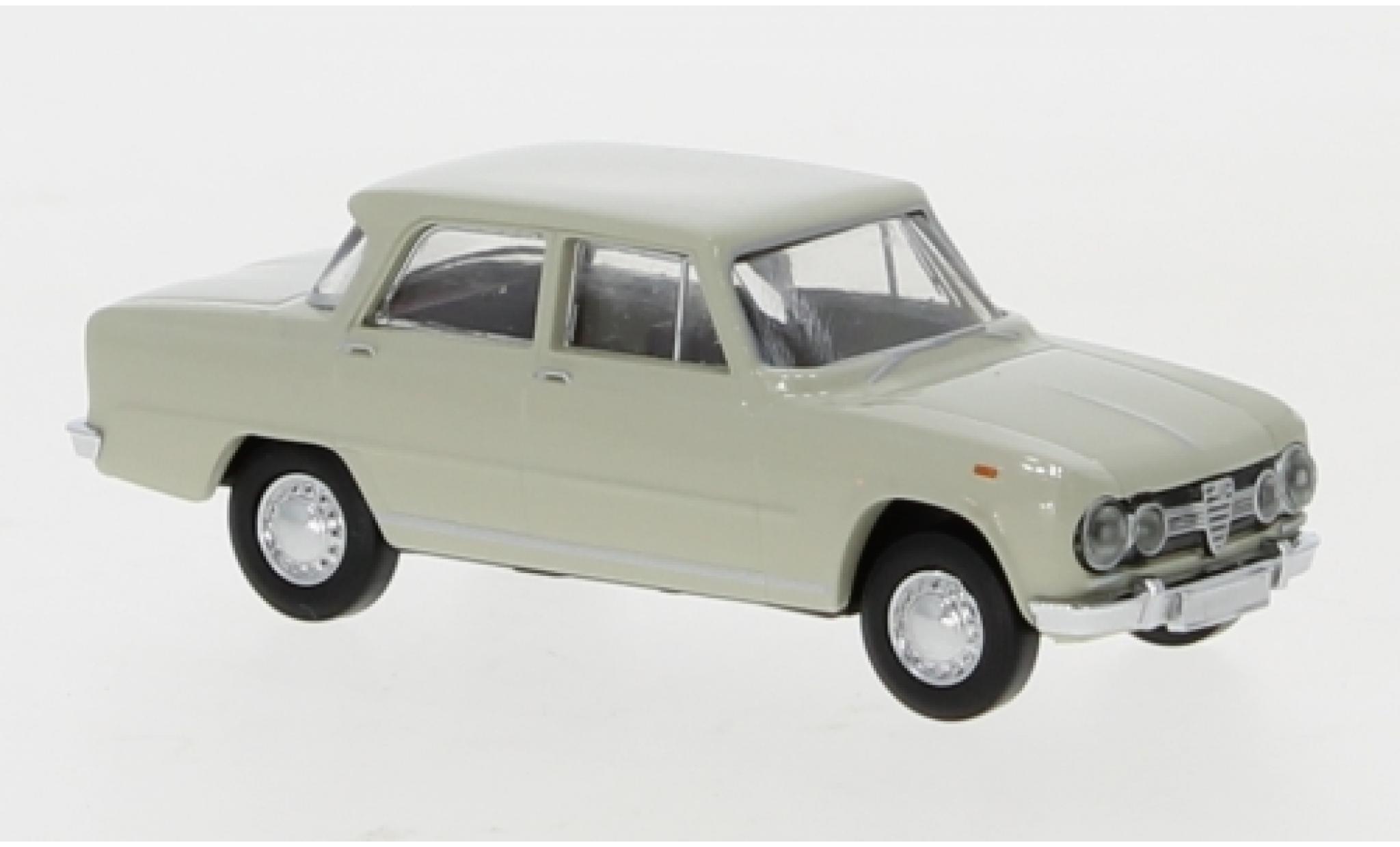 Alfa Romeo Giulia 1/87 Brekina 1600 grijs 1962 modelauto